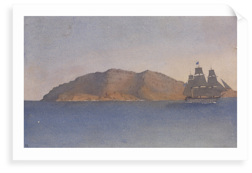 Cape Bon, June 6th 1857 [Tunisia] by Edward Gennys Fanshawe