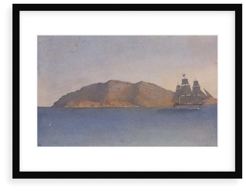 Cape Bon, June 6th 1857 [Tunisia] by Edward Gennys Fanshawe