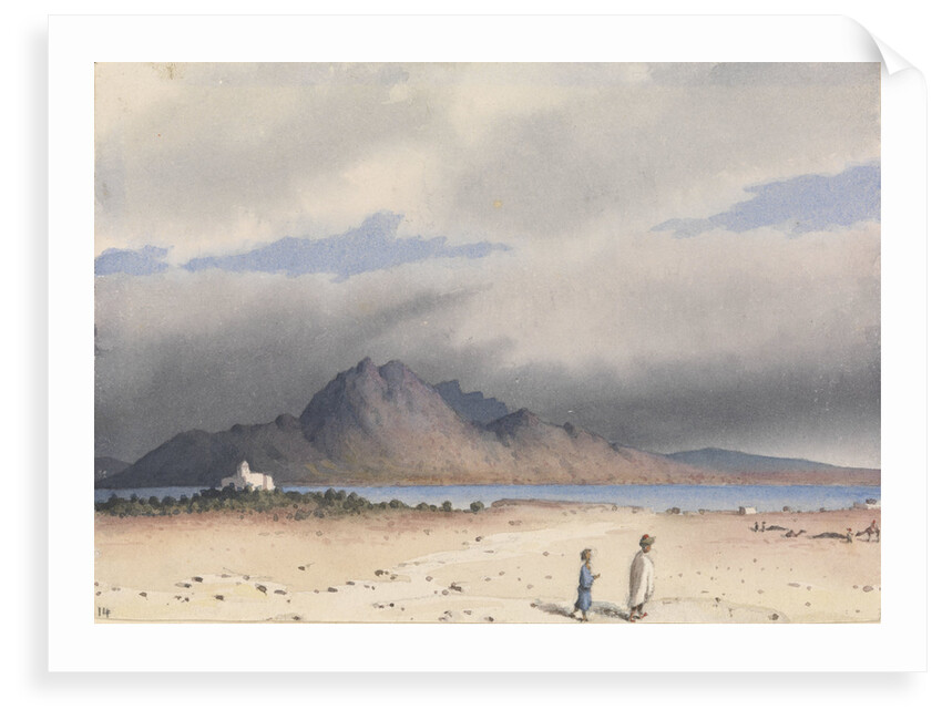 Tunis Bay, site of Carthage, June 10th 1857 [Tunisia] by Edward Gennys Fanshawe
