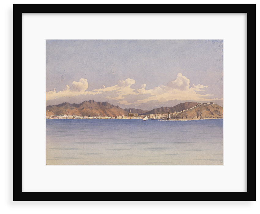 Malaga, Augt 14th 1857 [Spain] by Edward Gennys Fanshawe