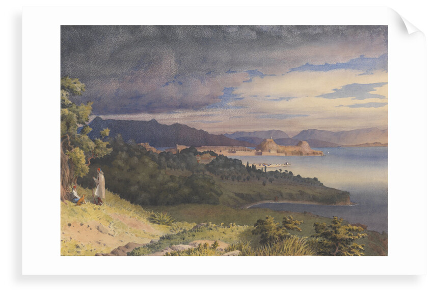 Corfu, Octr. 12th 1857 [Greece] by Edward Gennys Fanshawe