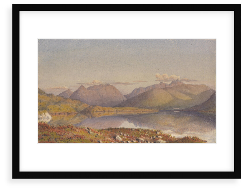 Glencoe from near Ballyhulish, 1843 [Scotland] by Edward Gennys Fanshawe