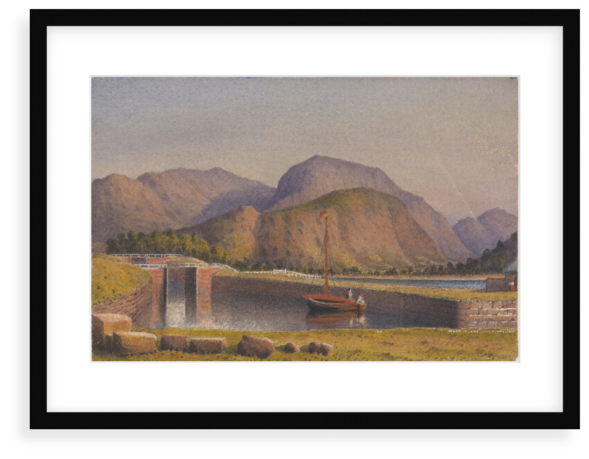 Ben Nevis, from the end of the Caledonian Canal, 1843 [Scotland] by Edward Gennys Fanshawe
