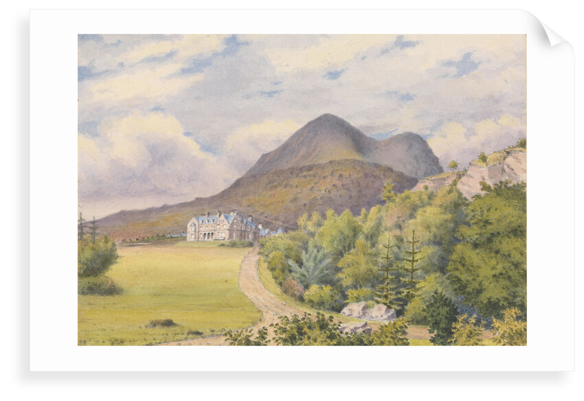 Torridon House, D. Darroch, Esqr. September 1883 [Scotland] by Edward Gennys Fanshawe