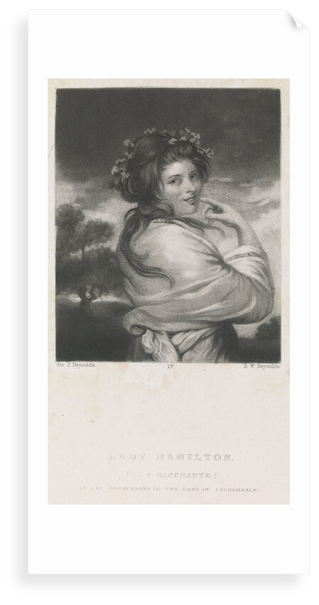 Lady Emma Hamilton (as a Bacchante) by Joshua Reynolds