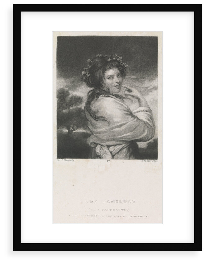 Lady Emma Hamilton (as a Bacchante) by Joshua Reynolds