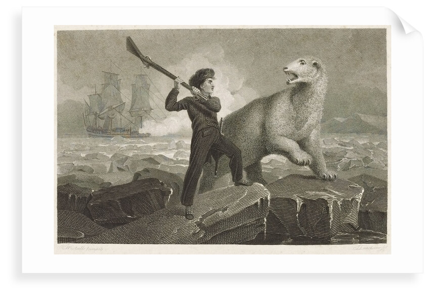 Nelson and the bear by Richard Westall
