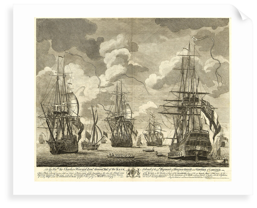 The 'Diamond' (1747), 'Jason' (1747) and 'Ruby' (1745) by R. Short