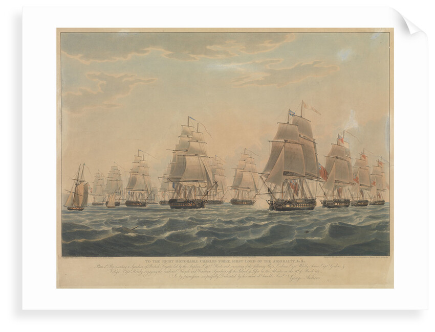 Defeat of the French and Italian squadron, 13 March 1811 by J.L. Few