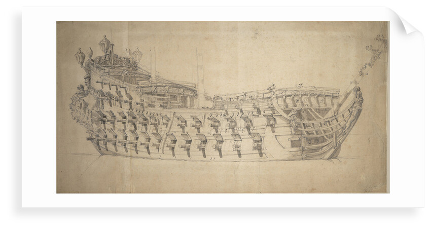 The 'Gouden Leeuw' by Willem van de Velde the Elder