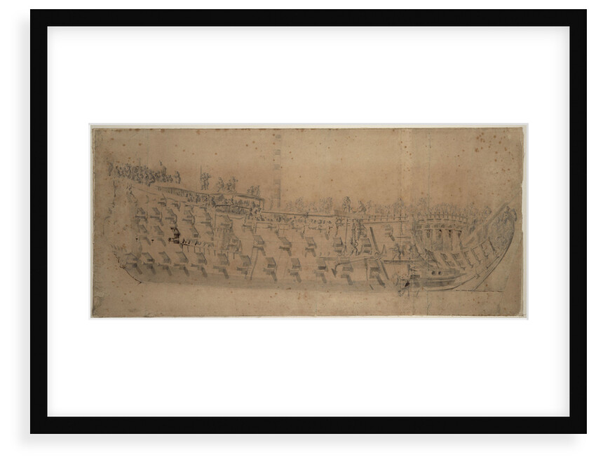 The 'London' by Willem van de Velde the Elder