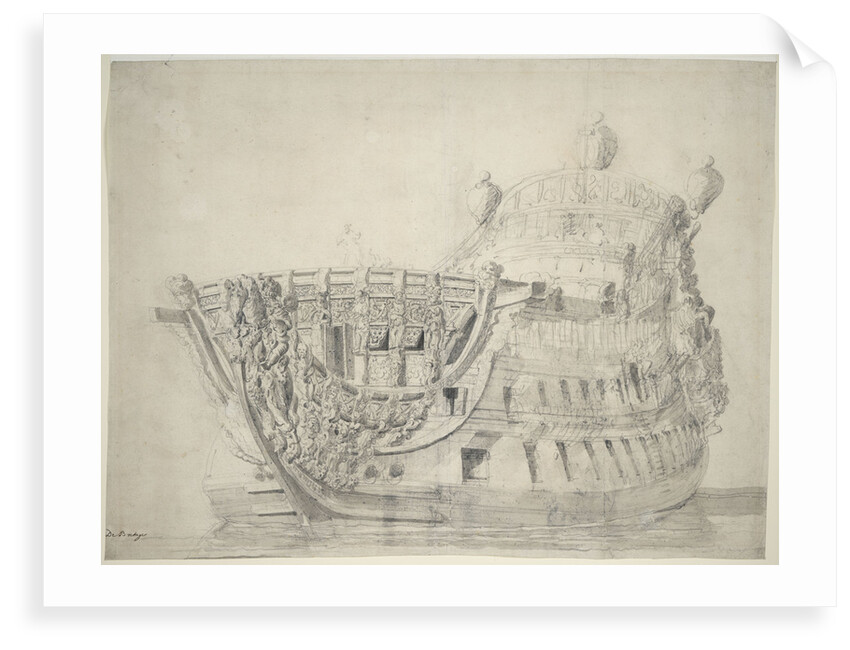 The 'Britannia' (Br, 1682) by Willem van de Velde the Elder