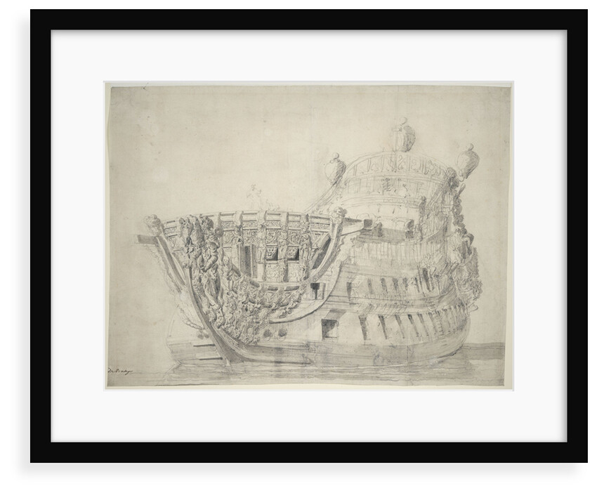 The 'Britannia' (Br, 1682) by Willem van de Velde the Elder