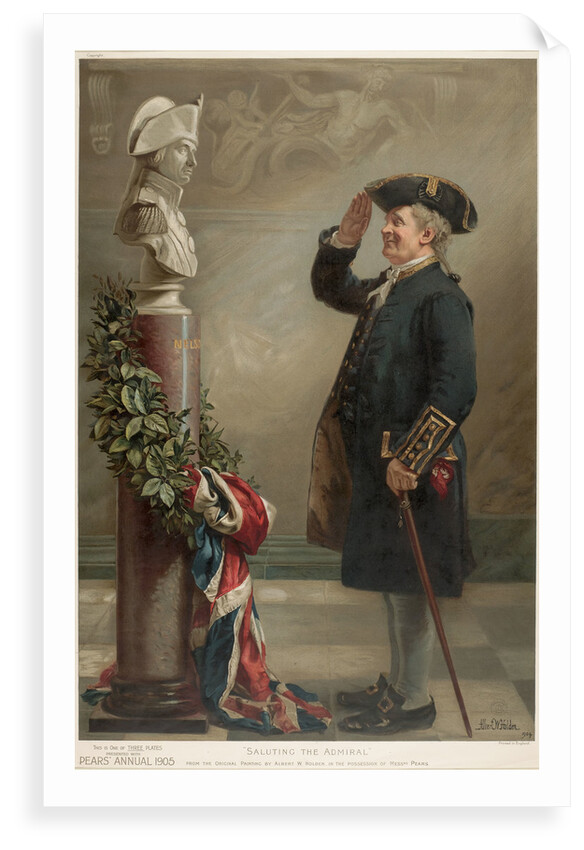 Saluting the Admiral by Albert W. Holden