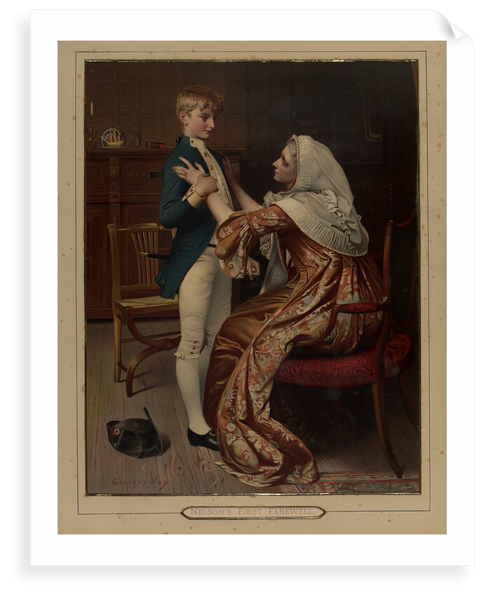 Nelson's first farewell by George William Joy