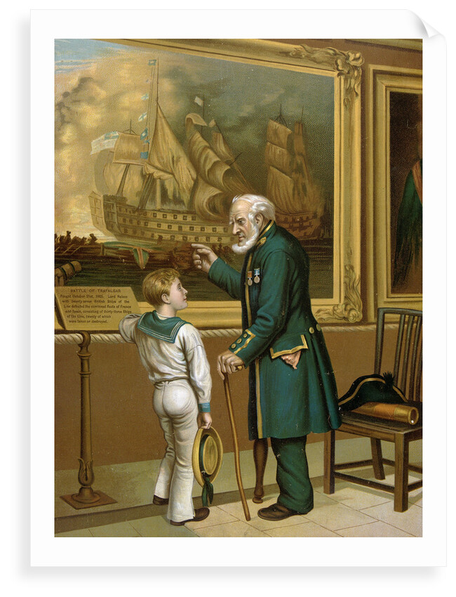 Twas in Trafalgar's Bay - Turner's 'Trafalgar' explained by a Greenwich Pensioner by unknown