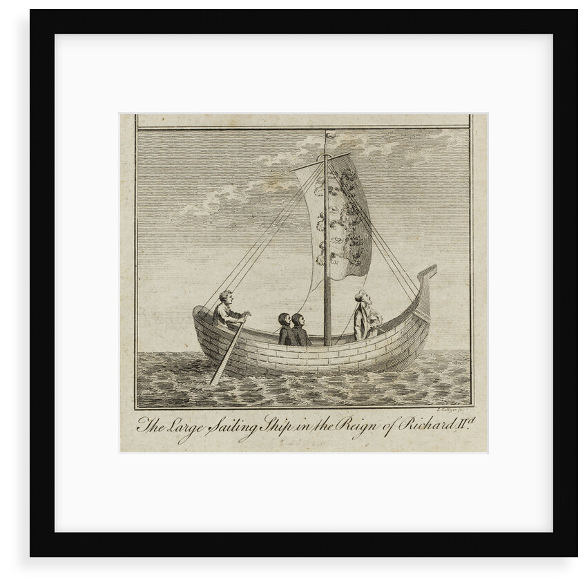 The Large Sailing Ship in the Reign of Richard II by Josiah Collyer
