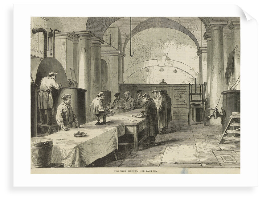 The West Kitchen, Greenwich Hospital by M. Jackson