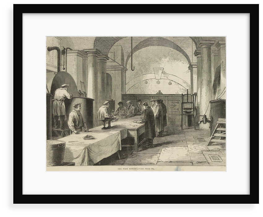 The West Kitchen, Greenwich Hospital by M. Jackson