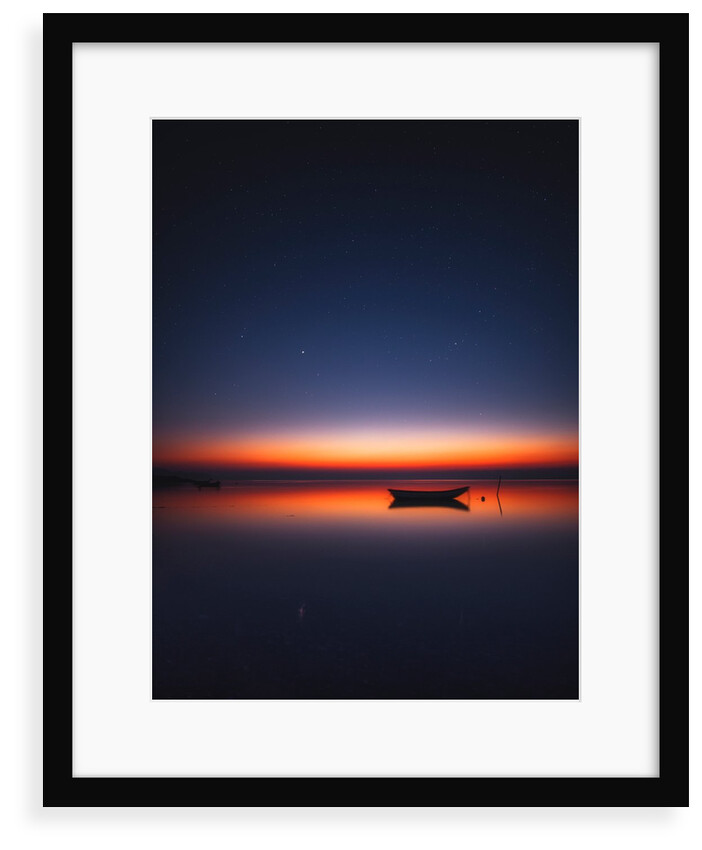 Midnight Glow over Limfjord by Ruslan Merzlyakov