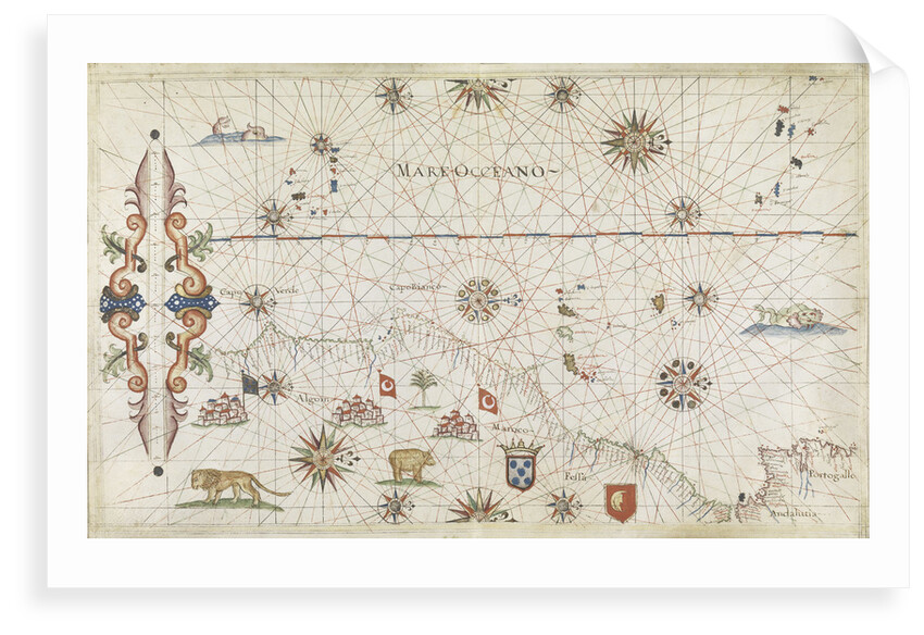 NE Atlantic, Lisbon to Cape Verde by Joannes Oliva