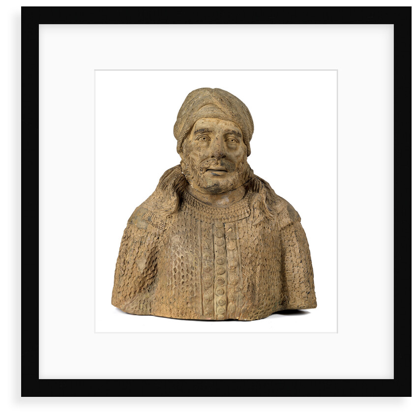 Bust of a 'Barbary pirate' by Unknown