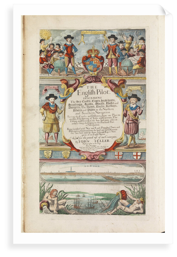 The English pilot the first book: describing the northern navigation by John Seller