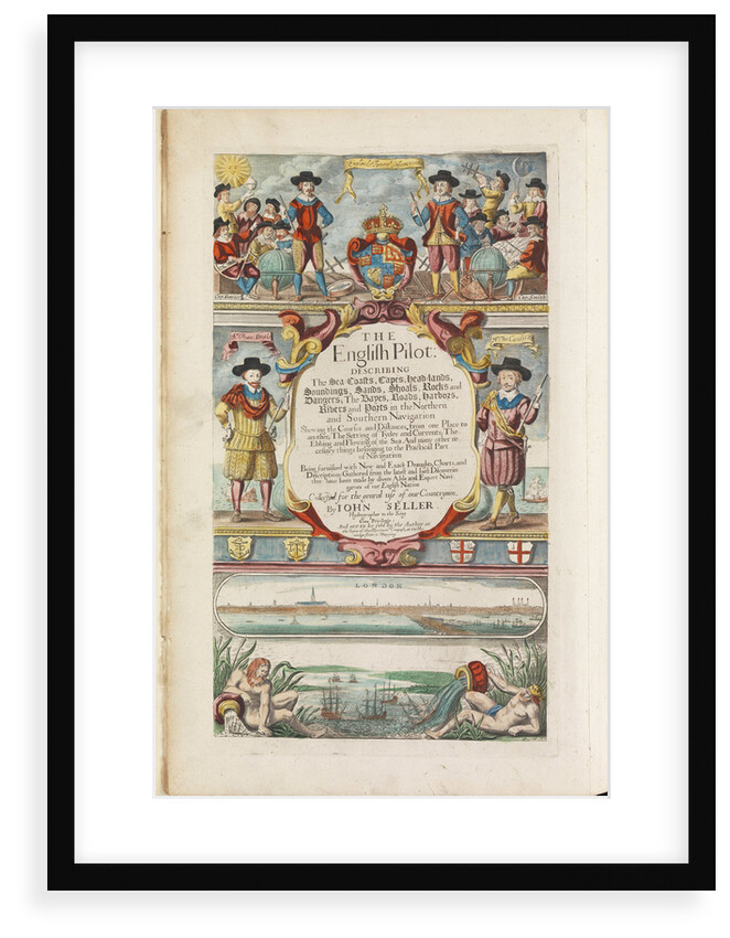 The English pilot the first book: describing the northern navigation by John Seller