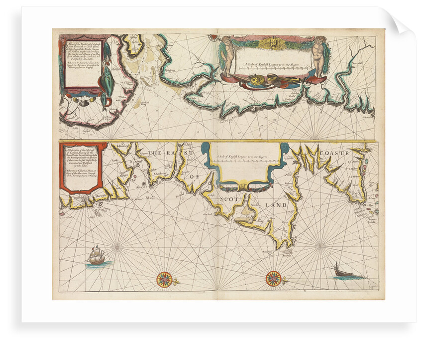 The English pilot the first book: describing the northern navigation by John Seller