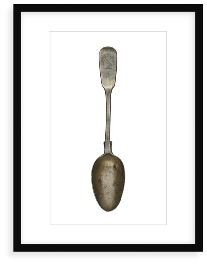 Fiddle-pattern teaspoon by John & Henry Lias