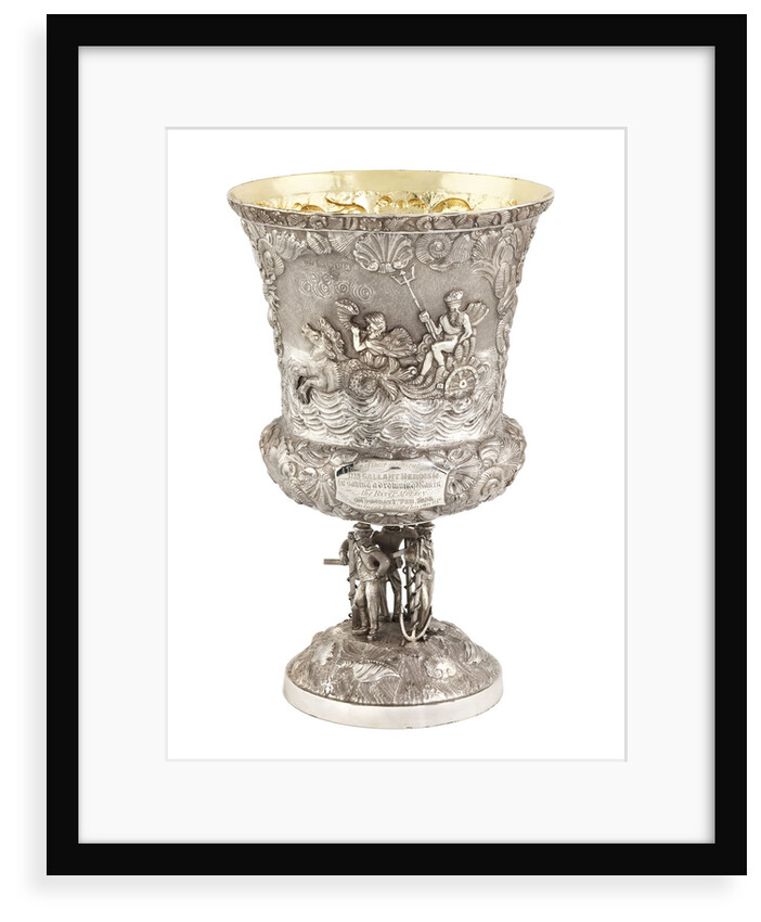 Presentation cup awarded to James Fitzjames by E. Terry & Co