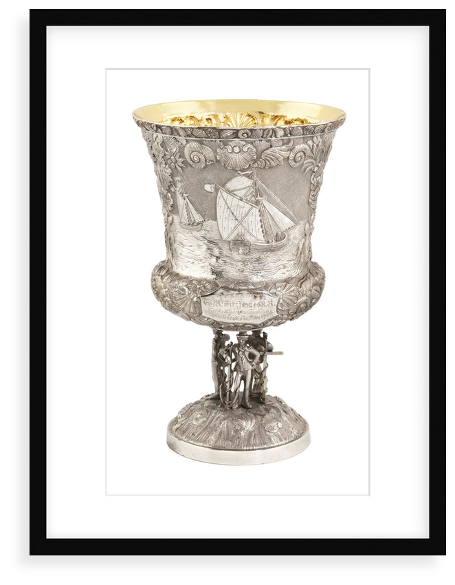 Presentation cup awarded to James Fitzjames by E. Terry & Co.