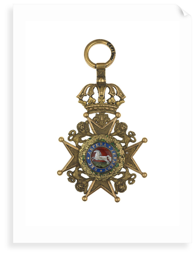 Badge: Royal Hanovarian Guelphic Order, 2nd class by unknown