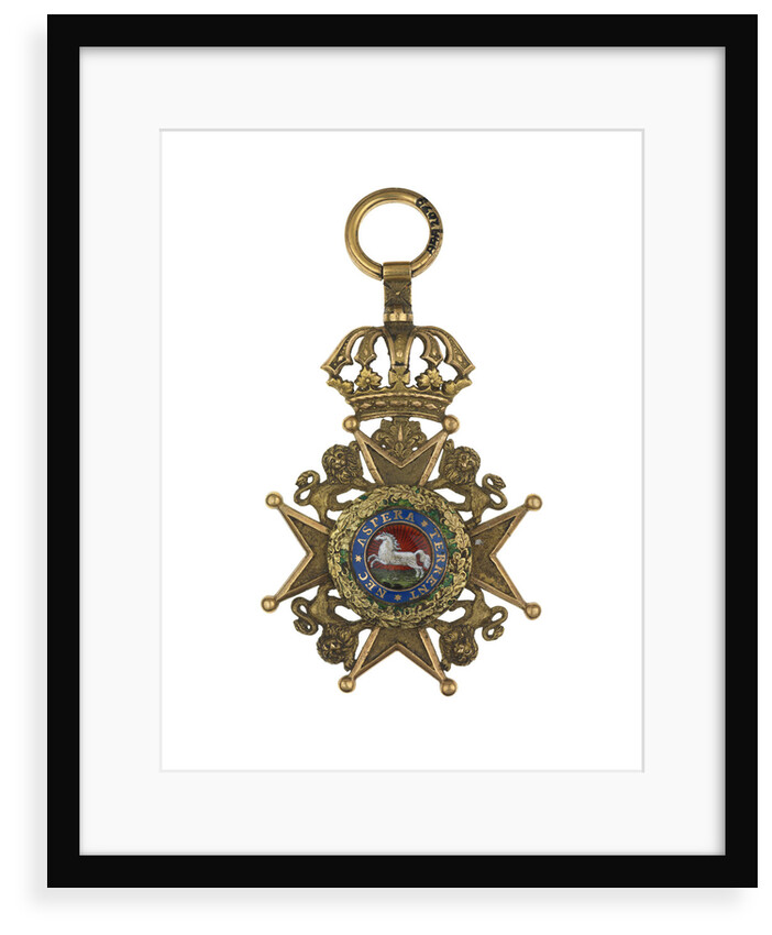 Badge: Royal Hanovarian Guelphic Order, 2nd class by unknown