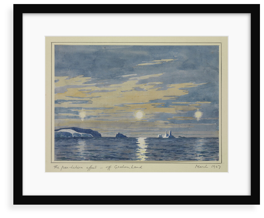 The par-helion effect - off Graham Land, March 1927 by Sir Alister Hardy