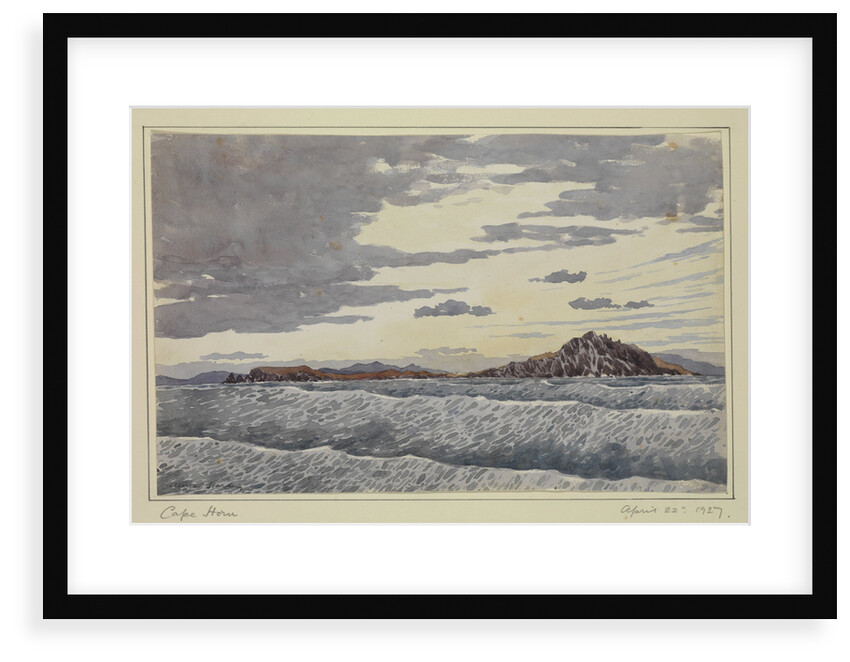 Cape Horn, April 22 1927 by Sir Alister Hardy