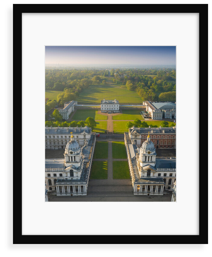 View of Greenwich at sunrise by National Maritime Museum