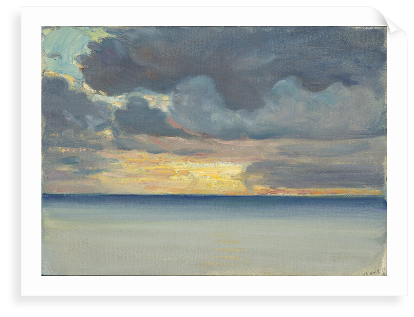Seascape from the 'Castilian' by John Everett