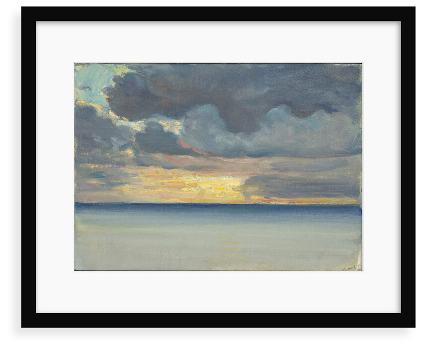 Seascape from the 'Castilian' by John Everett