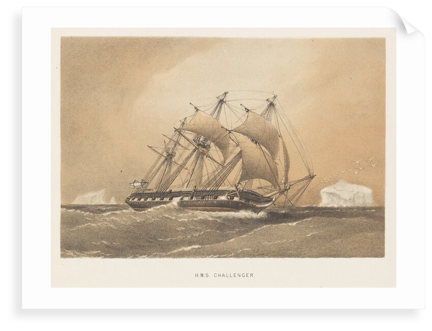 HMS 'Challenger' by unknown