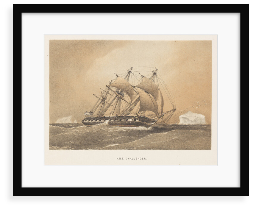 HMS 'Challenger' by unknown