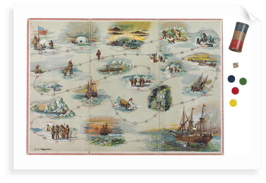North Pole board game by Unknown