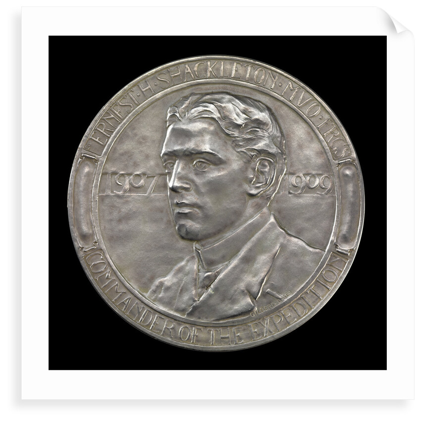 Royal Geographical Society Medal: Shackleton's Antarctic Expedition 1907-1909 by Unknown