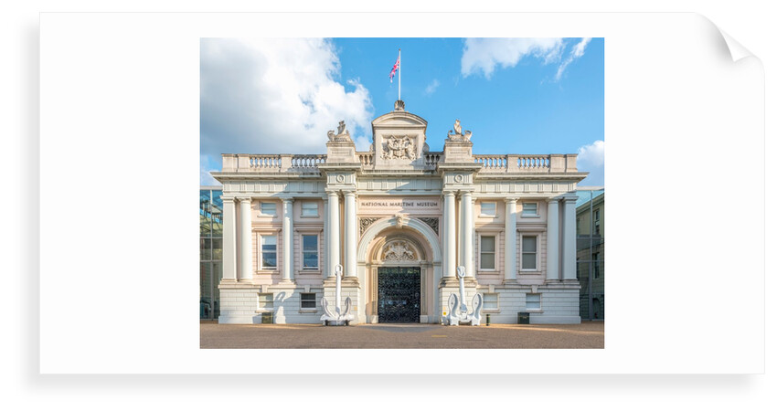Front Facade, National Maritime Museum, Greenwich, London by National Maritime Museum
