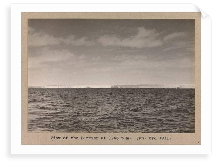 View of the Barrier at 1.45pm by Herbert George Ponting