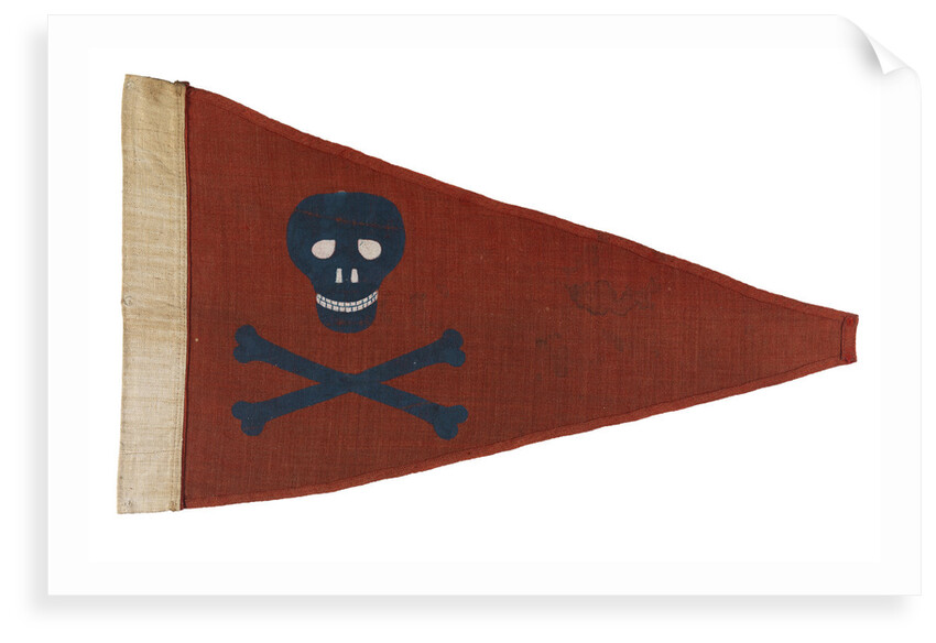 Burgee of Pirate Yacht Club, Bridlington by Unknown