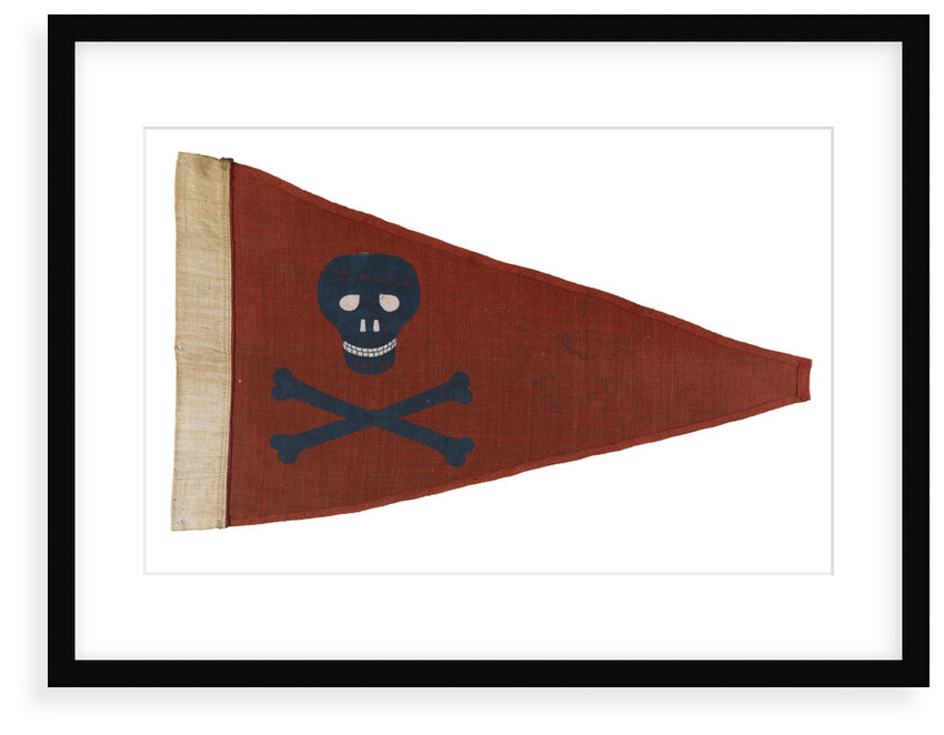Burgee of Pirate Yacht Club, Bridlington by Unknown