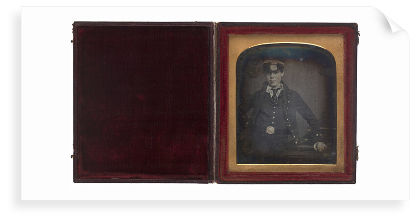 Portrait of an unidentified naval officer, possibly Herbert Rivington Holmes by Jeremiah Egerton