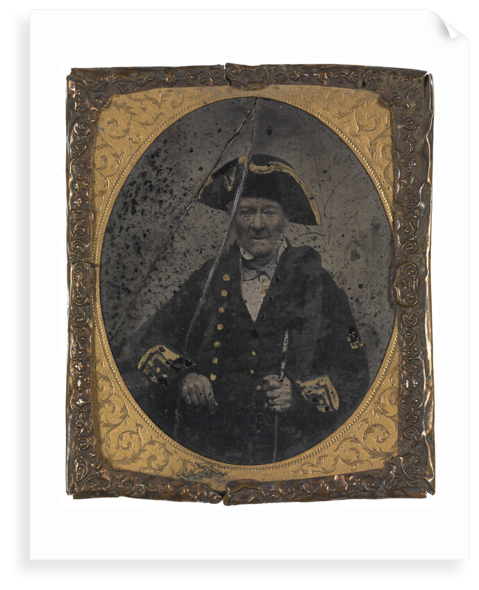 Unidentified Greenwich Pensioner. Fox Talbot Collection by Unknown