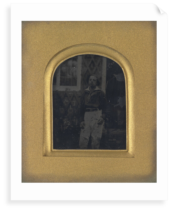 Portrait Ambrotype of Joseph Edwin Moore. Fox Talbot Collection. Mount by Unknown